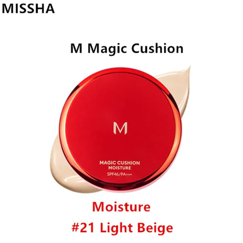Nuova versione MISSHA M Magic Cushion SPF44/PA +++ 15g crema solare fondotinta correttore Air BB Cream Whitening Korea Cosmetics