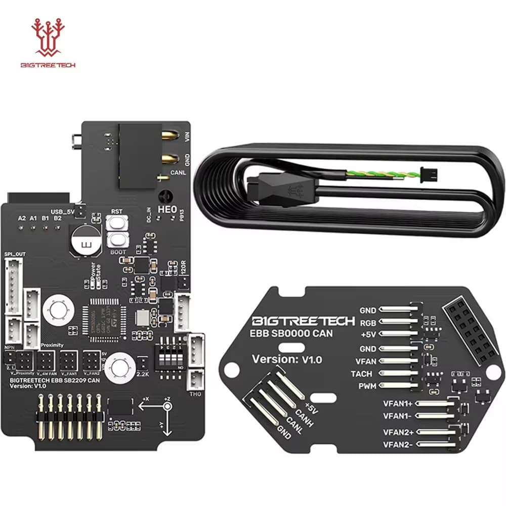 Scheda CAN/USB BIGTREETECH EBB SB2209 per Klipper Voron StealthBurner KNOMI Octopus Pro Raspberry Pi Canbus HeadTool PT1000