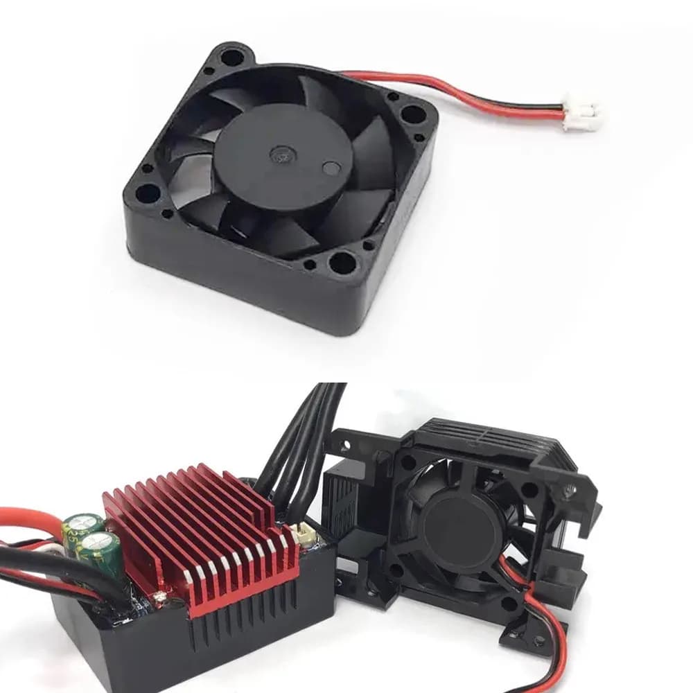 Ventola di raffreddamento con controller elettrico senza spazzole per Surpass Hobby Serie KK 45A 60A 80A 120A 150A 25A 35A ESC Ventola di raffreddamento