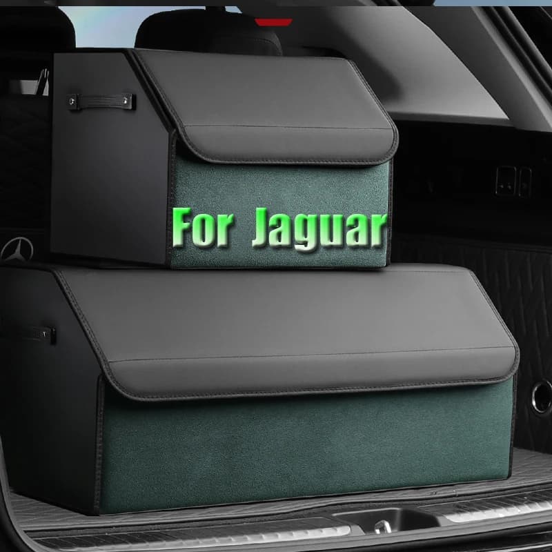 Scatola portaoggetti pieghevole per bagagliaio dell'auto personalizzata per Jaguar XFL XE XJL F-PACE XKR S-Type F-Type X-Type I-Pace accessori Auto
