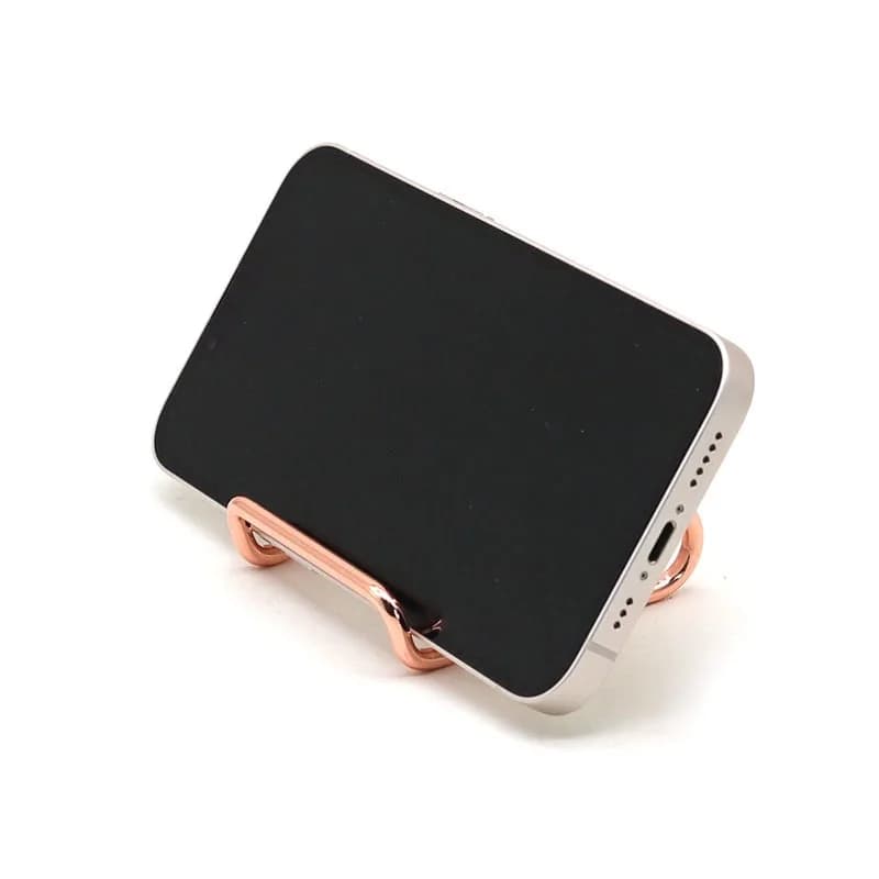 Porta biglietti da visita in metallo, porta biglietti da visita portatile per telefono/iPad, supporto da scrivania, organizer per carte, porta biglietti da visita per ufficio