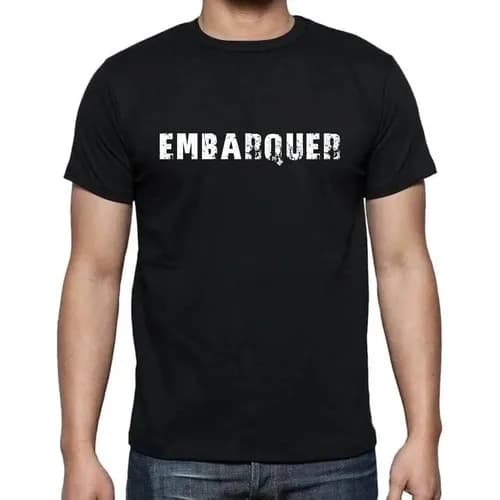 Ultrabasic Men's Tee-Shirt Embarquer Embarquer Graphic T-Shirt