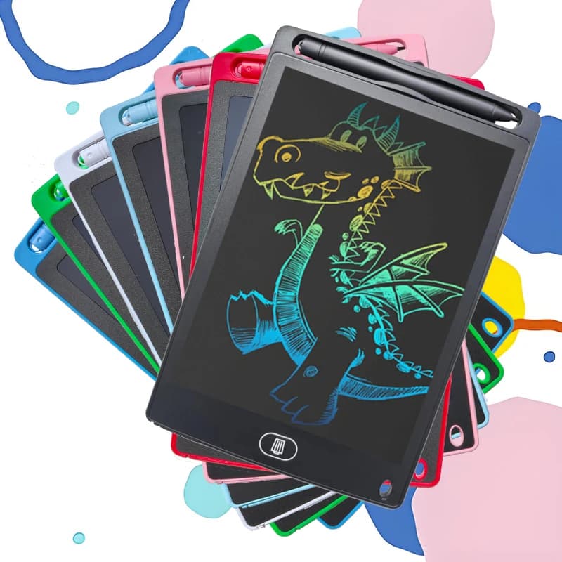 Giocattoli da tavolo da disegno elettronici da 8.5 pollici per bambini pittura educativa schermo LCD tavoletta da scrittura giocattoli per bambini per bambini