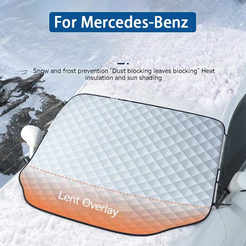 Per Mercedes Benz CE R Classe GL CLS CLK SLK W203 W211 Auto Parabrezza Anteriore Parasole Prevenzione Scudo Antipive Copertura Impermeabile