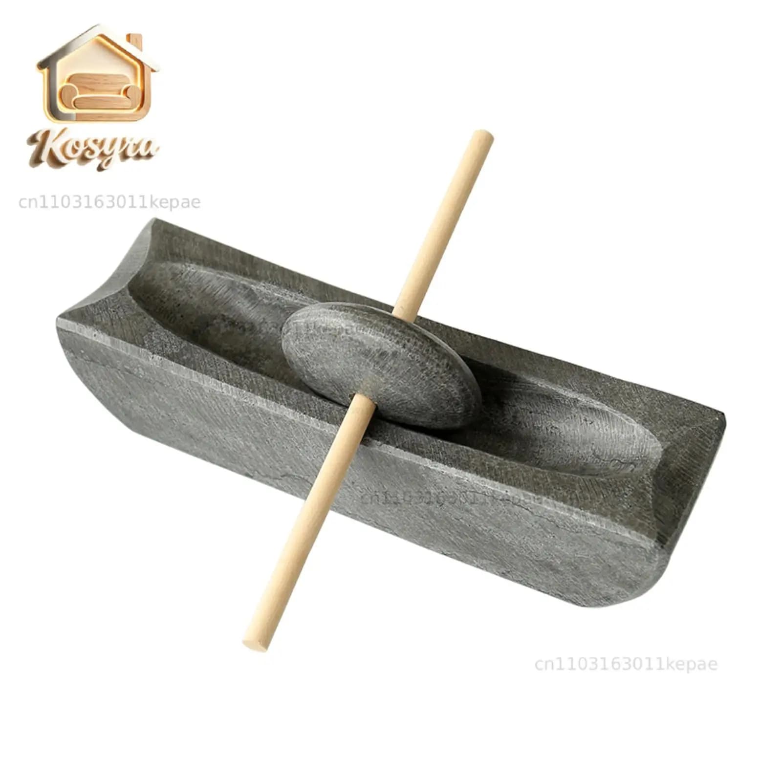 Tea Grinding Coffee Bean Grinding Garlic Masher Set Spice Grinding Bowl for Pepper