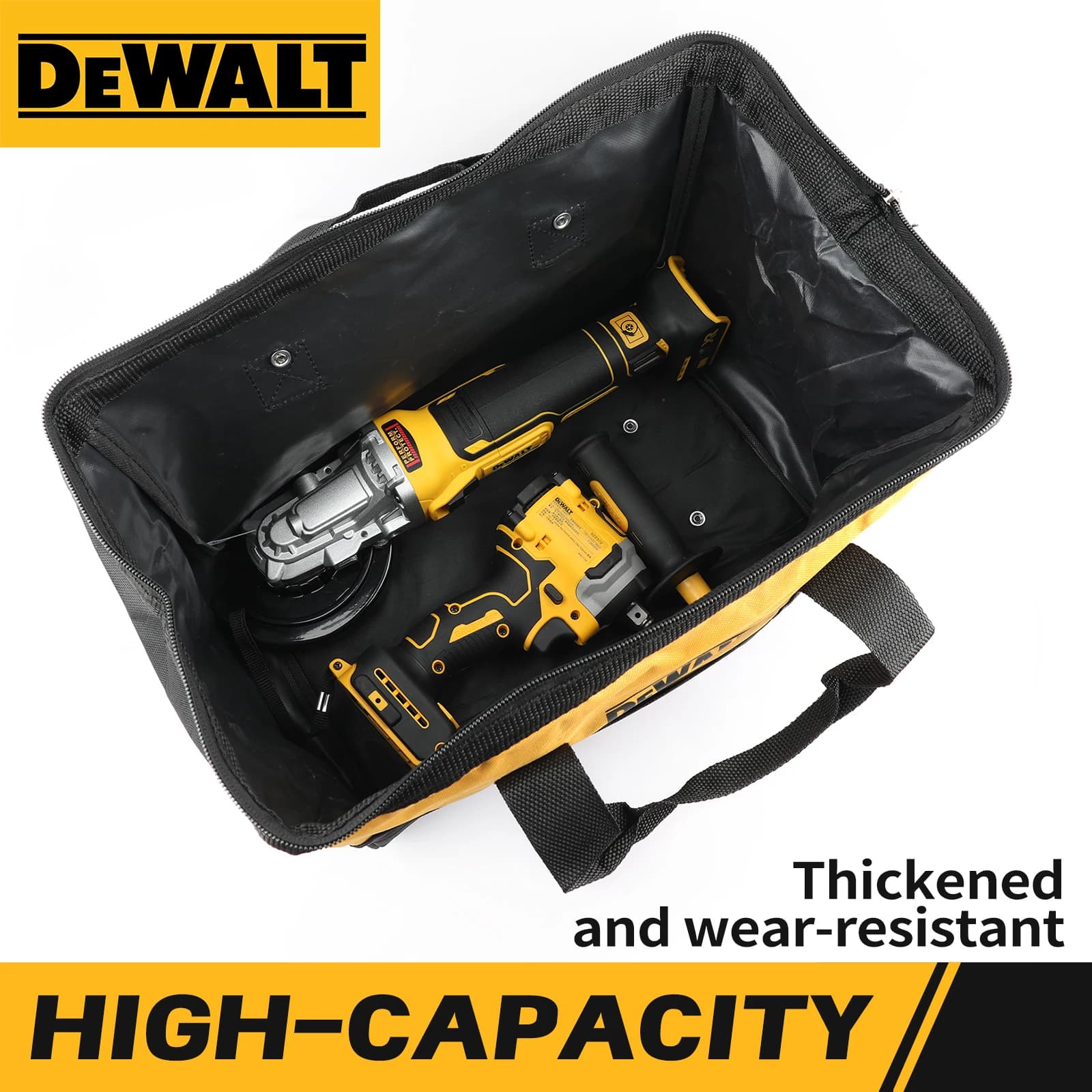 Dewalt portable functional Canvas Bag Hand drill Impact screwdriver Storage Hardware tool belt storage vest electrician backpack