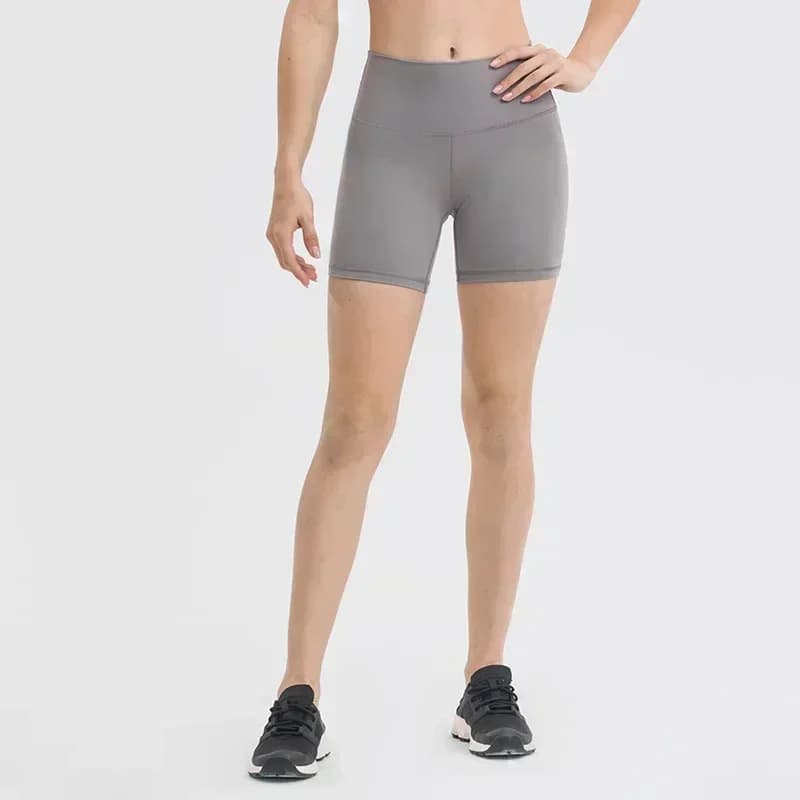 High Waist Lemon Align Sports Shorts, Breathable and Drying Quick for Running, Fitness, Yoga and Cycling