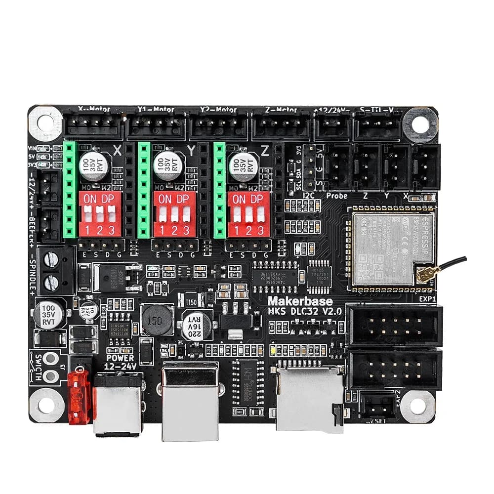 Il controller Grbl Makerbase MKS DLC32 funziona per Laser e CNC con ESP32 WIFI per macchina per incisione laser