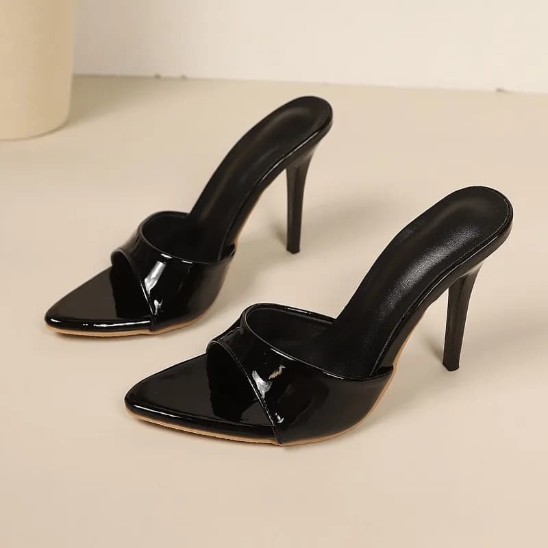 Women's High Heels Summer Women Fashion Classic Pointy Open Toe Stiletto Heels Sexy Women's Party Women's Sandals