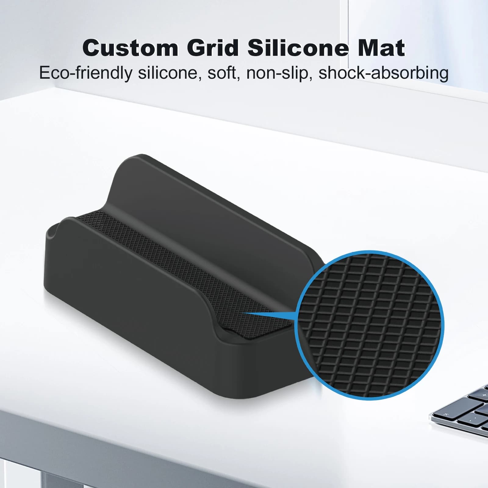 Desktop Stand with Anti-Slip Silicone Pad Desktop Handheld Game Console Holder for ROG Xbox Ally/X Handheld Accessories