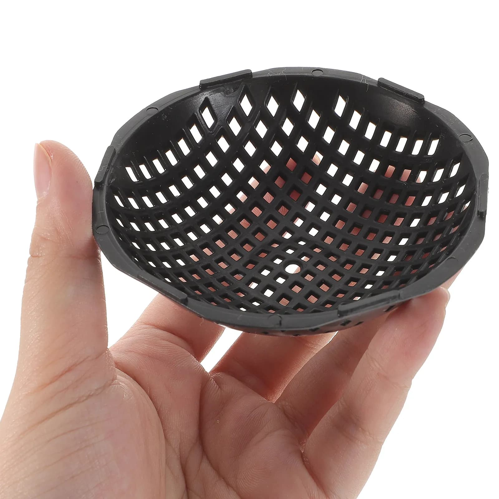 50Pcs Flowerpot Bottom Pad Reusable Plastic Planter Hole Grid Mesh Mat Air Permeable Drainage Gasket for Bonsai Plant Pots