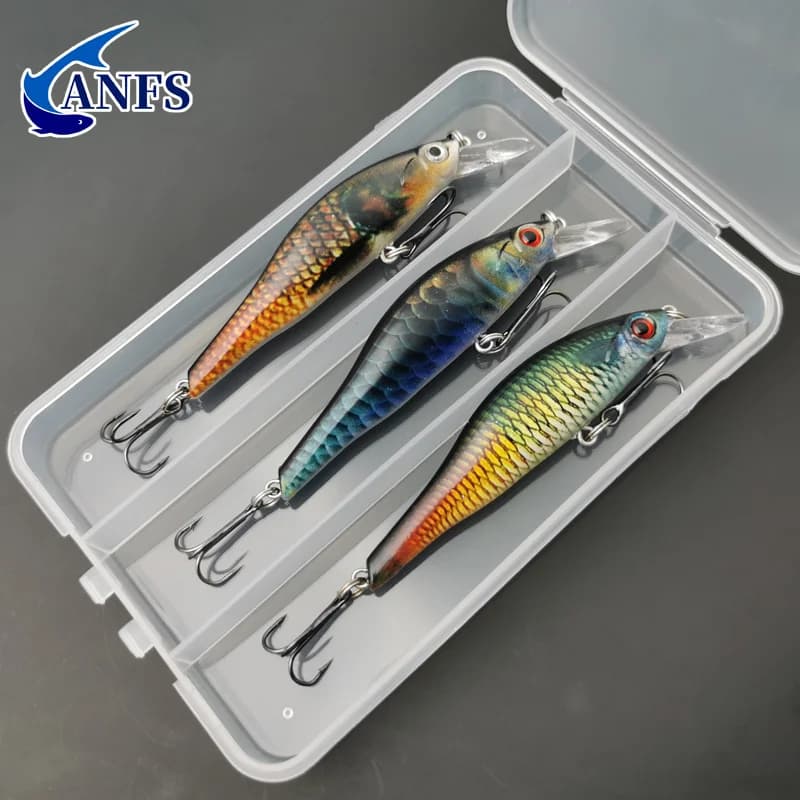 1 pz/3 pz 11.5g esche da pesca stampa colorata affondamento ciprinidi esca artificiale esca da pesca fresca