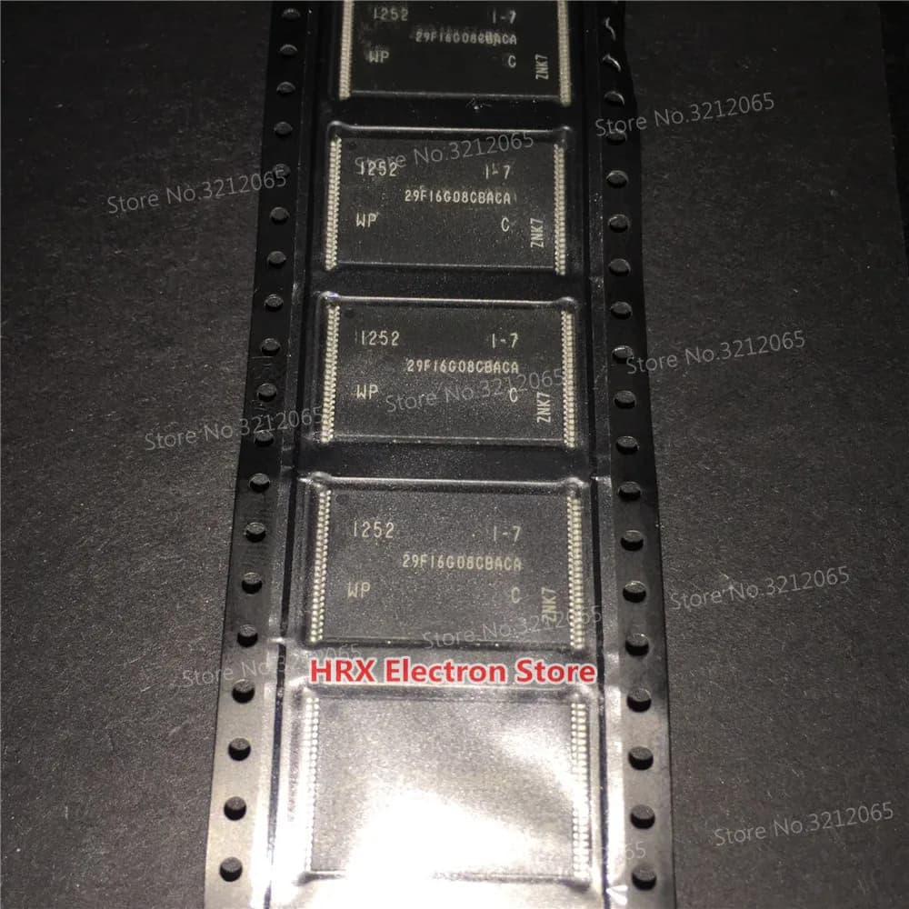 100% nuovo originale MT29F16G08CBACAWP:C TSOP48 Chip flash (2-10 pezzi)