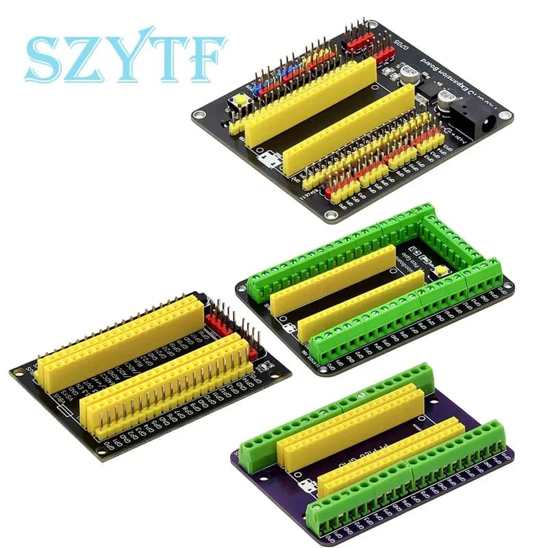 Scheda di espansione Adattatore di estensione breakout GPIO Perni maschio e femmina integrati per Raspberry Pi Pico