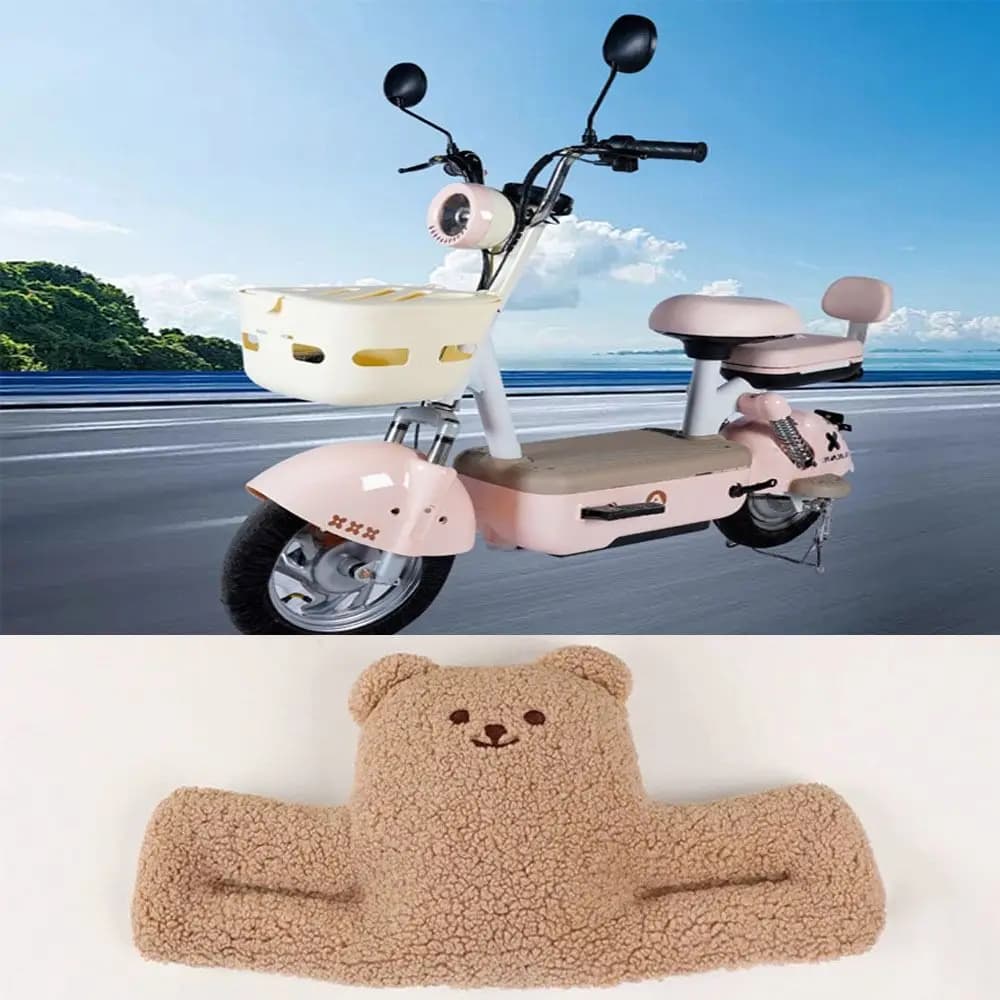 Simpatico orso anti-collisione Cuscino protettivo in morbido peluche Poggiatesta Protezione di sicurezza per bambini Comodo fermaporta