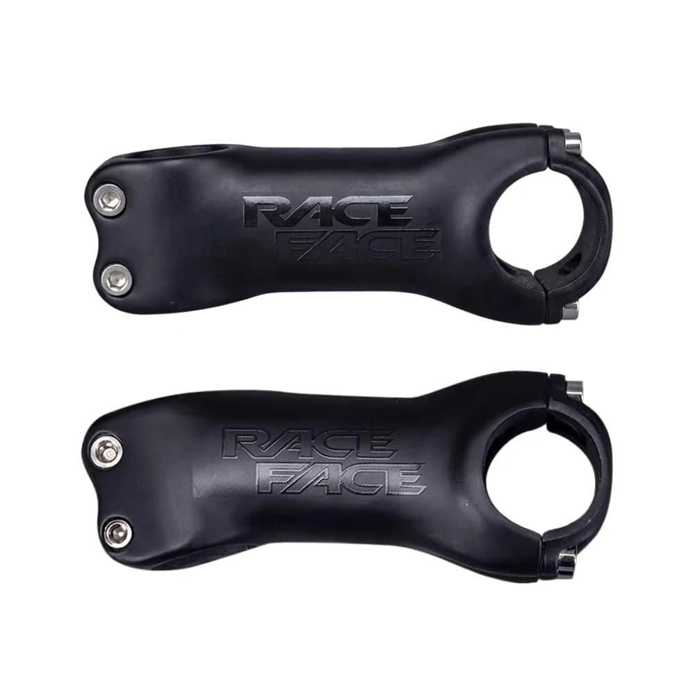 Attacco Manubrio RaceFace Next Nero Opaco in Carbonio 31.8mm per Bici MTB, Strada e Gravel - Tubo Sterzo 1-1/8"