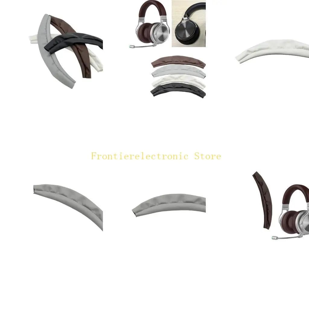 G8DB Gaming Headset Headband Cover For Dedicated Model Over Ear Headphone Soft Protein Leather Comfortable Design