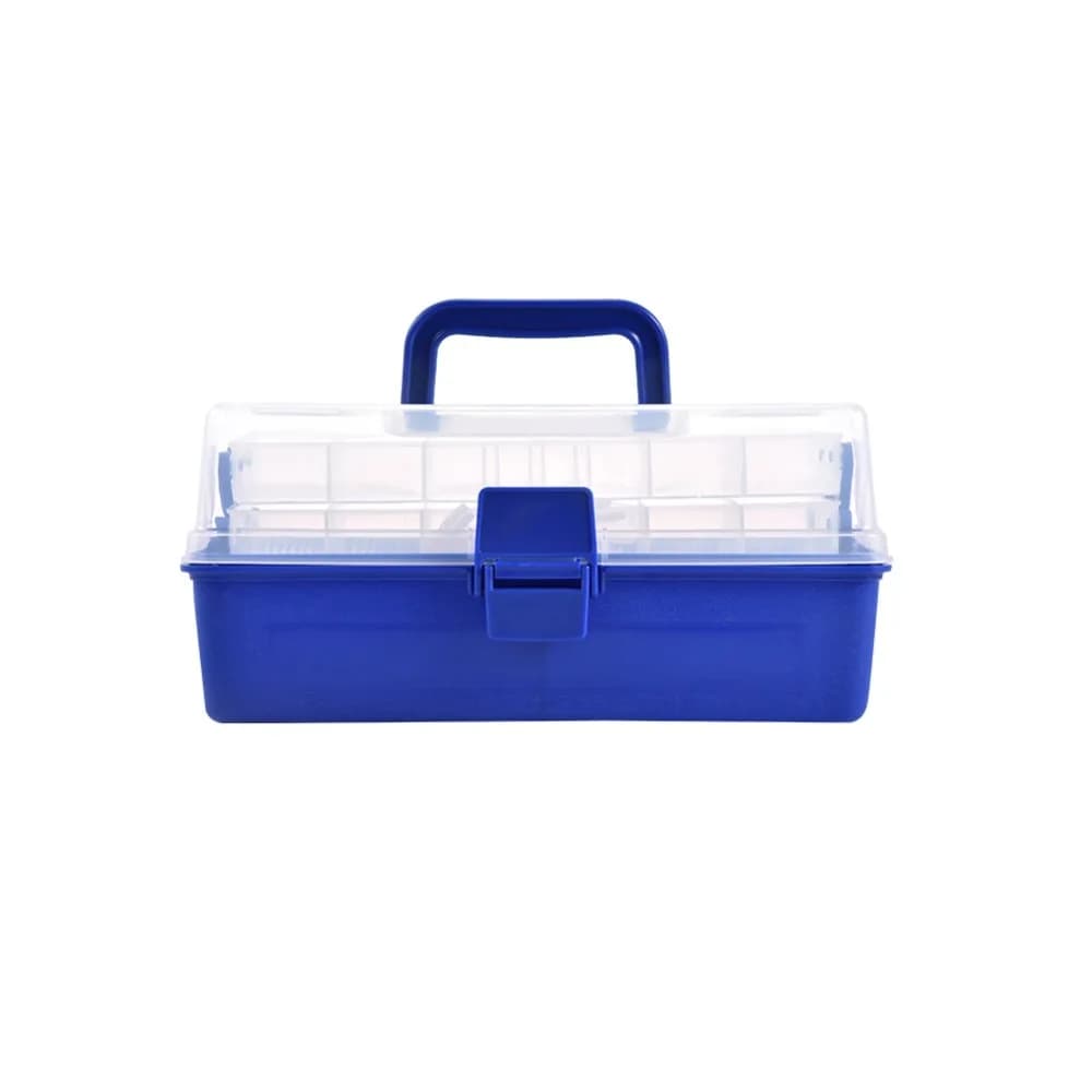 3 Layers Fishing Tackle Box ABS PP Waterproof Fishing Accessory Box Large Capacity Fishing Tackle Storage Box Outdoor Fishing