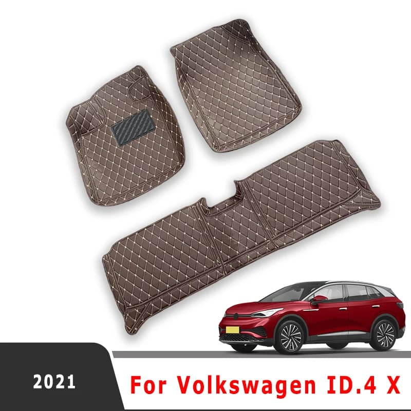 For ID.4 ID4 X 2022 2021 Carpets Auto Styling Interior Accessories Protector Custom Carpets Carpets Product for Volkswagen VW