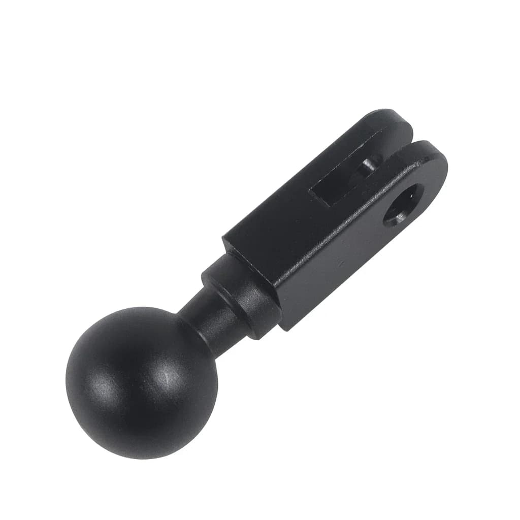 17mm Ball Head Adapter Clip Mount for Gopro Action Camera for Double Socket Arm