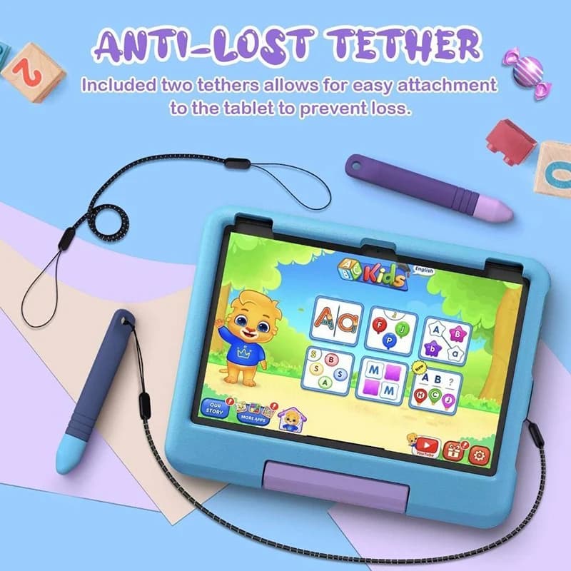 Penna Stilo per Bambini, Pennino Universale Capacitivo per Tablet Touch Screen, per Disegno e Scrittura, Compatibile con Fire Kids