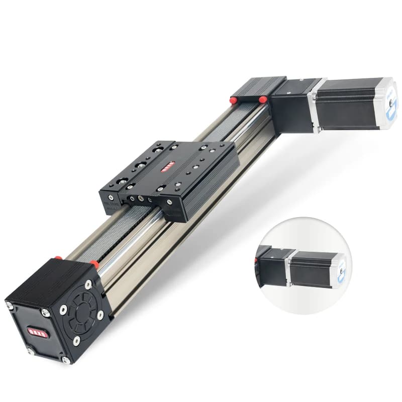 Modulo di Scorrimento Lineare Automatico QRXQ RXP60X con Motore Stepper, Guida Silenziosa ad Alta Velocità e Cinghia Sincronizzata, Personalizzabile