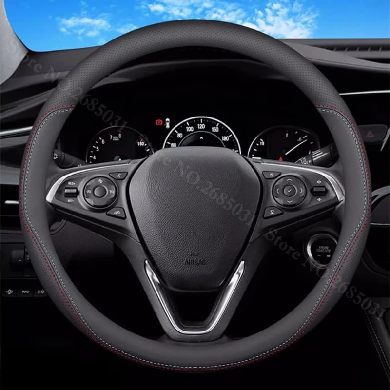 Leather cover for trucks, vans, buses and cars, 36 38 40 42 45 47 50 CM, for SANY SCANIA IVECO ISUZU MAN and others