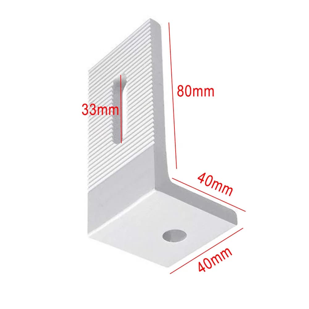 For RV Hardware Marine Photovoltaic Mounting Bracket Solar Panel System Accessories Aluminum Alloy Boat Carvan