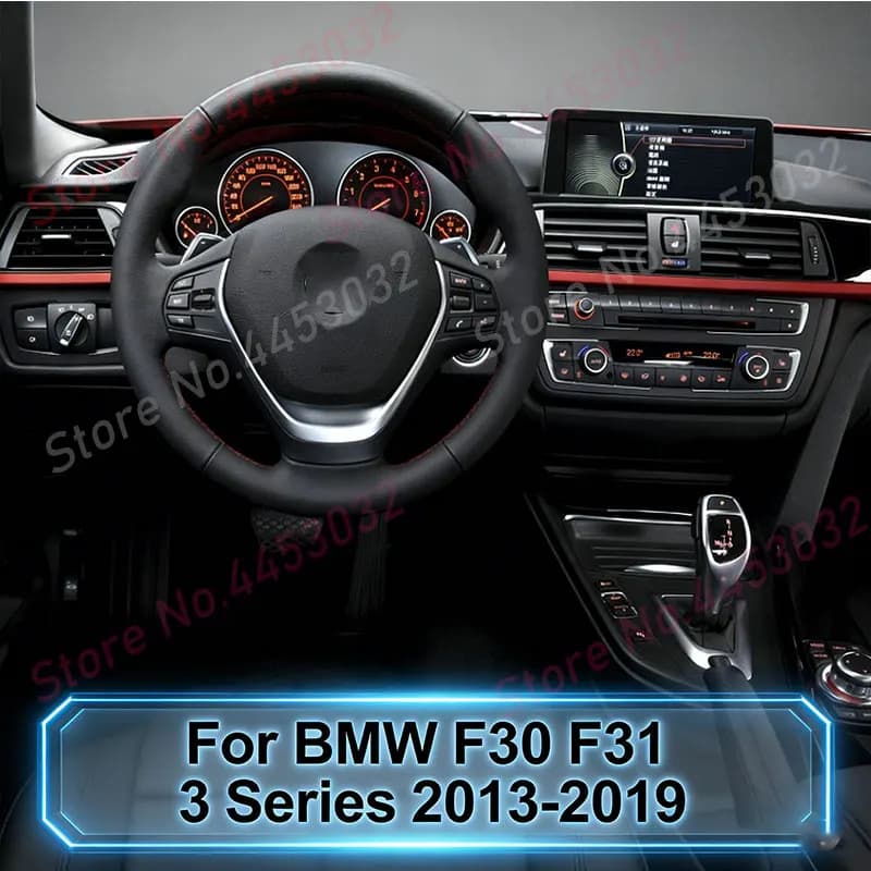 Supporto Gravity per BMW F30 F31 Serie 3 2013-2019, supporto per telefono da auto, supporto orizzontale per GPS con base, accessori.