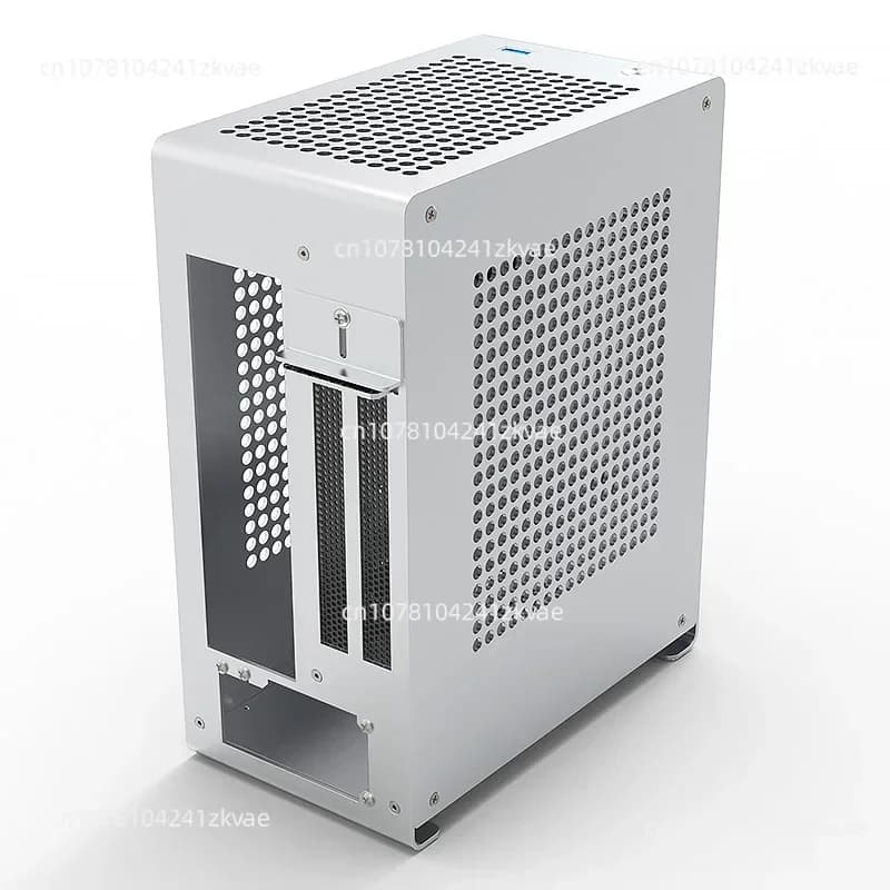 A1p all-aluminum simple A4 ITX mini chassis single display 1u power supply portable backpack host