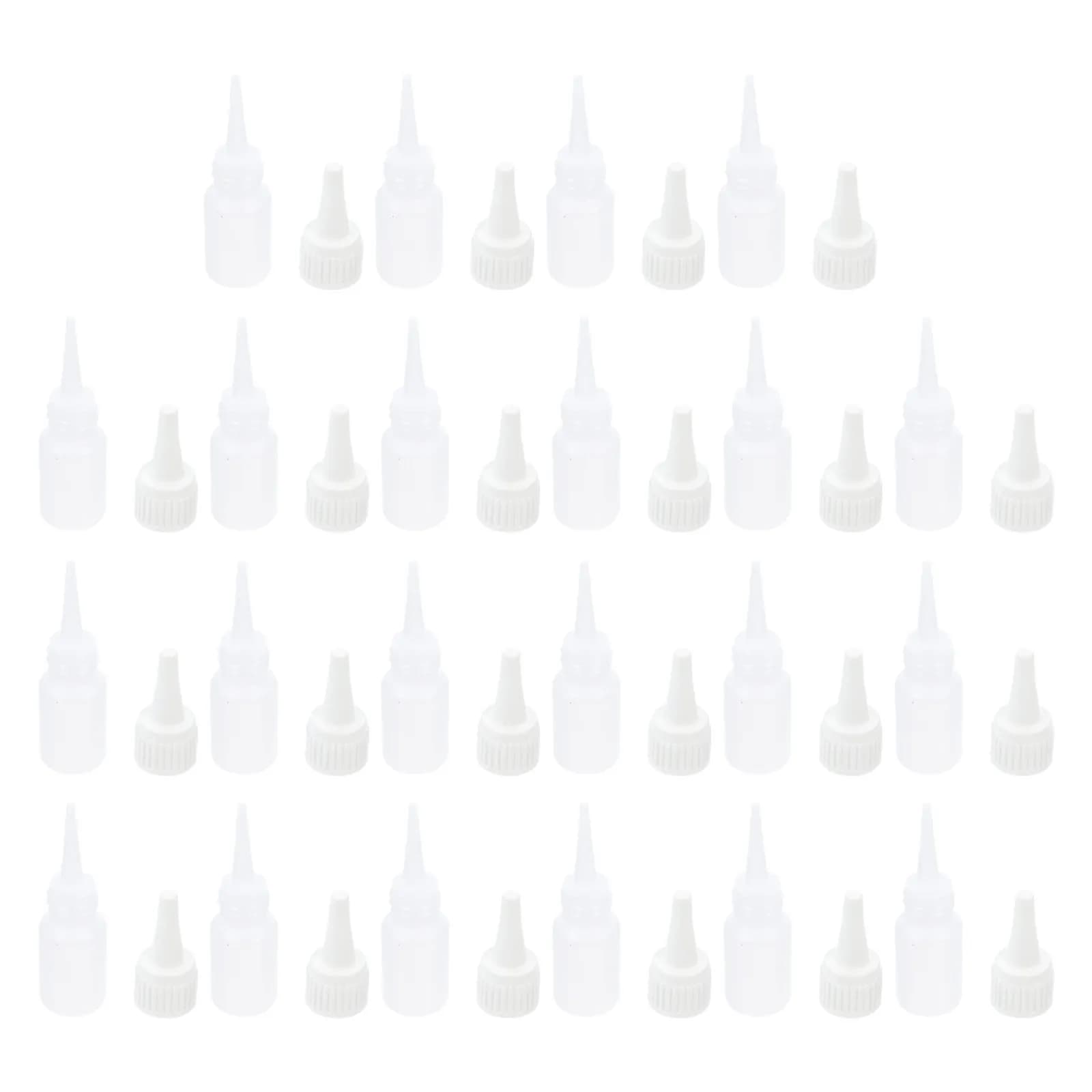 22 flaconi contagocce piccoli da 10 ml, ideali per viaggi, a prova di perdite, per profumi, oli essenziali, collirio, colla, oli medicinali