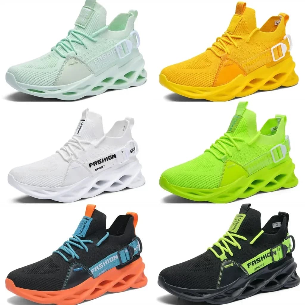 Men's Casual Shoes Summer 2023 Running Shoes Mesh Men's Breathable Men's Shoes Sports Fashion Light Men's Trekking Shoes