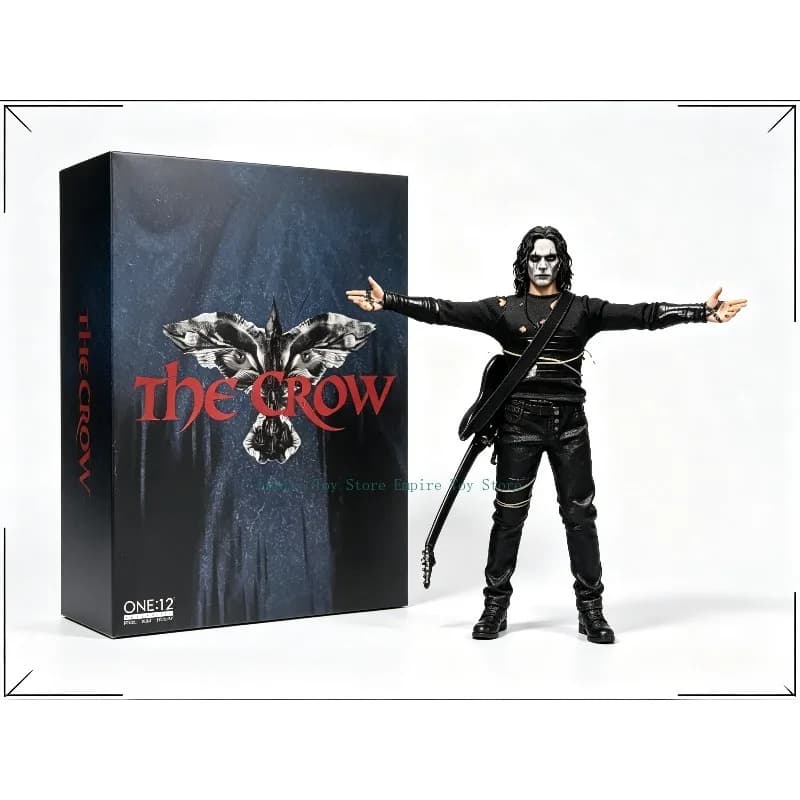 [In Stock] Mezco One:12 Collective 1/12 The Crow Eric Draven Brandon Lee 1994 Movie Anime Action Collection Model Figures