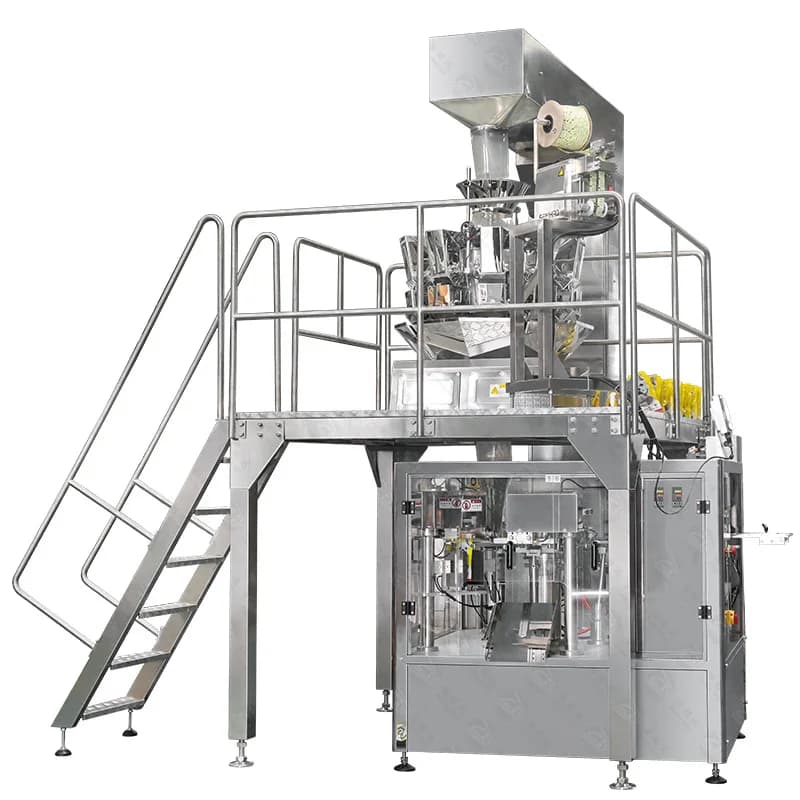 Tipo automatico di sacchetto per uvetta, confezionatrice, macchine per attrezzature per l'imballaggio di frutta conservata, confezionatrice per frutta secca