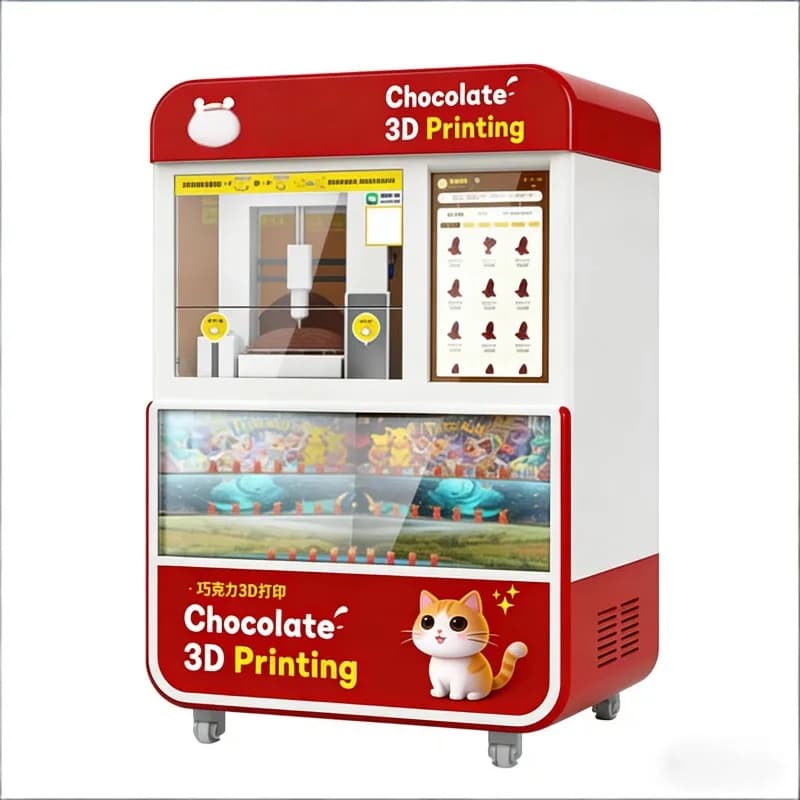 Macchina per la Produzione di Cioccolato 3D Personalizzata, Stampante di Alta Precisione per Incisione su Cioccolato