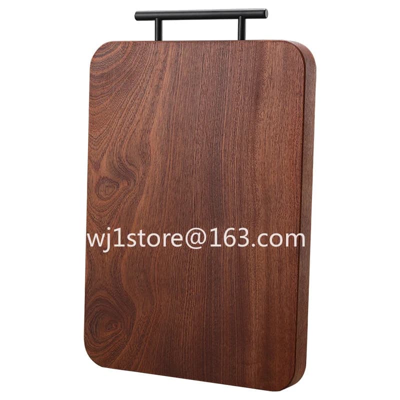 Ebony, black and gold sandalwood, checkerboard, iron wood, whole wood solid wood cutting board cutting board chopping board