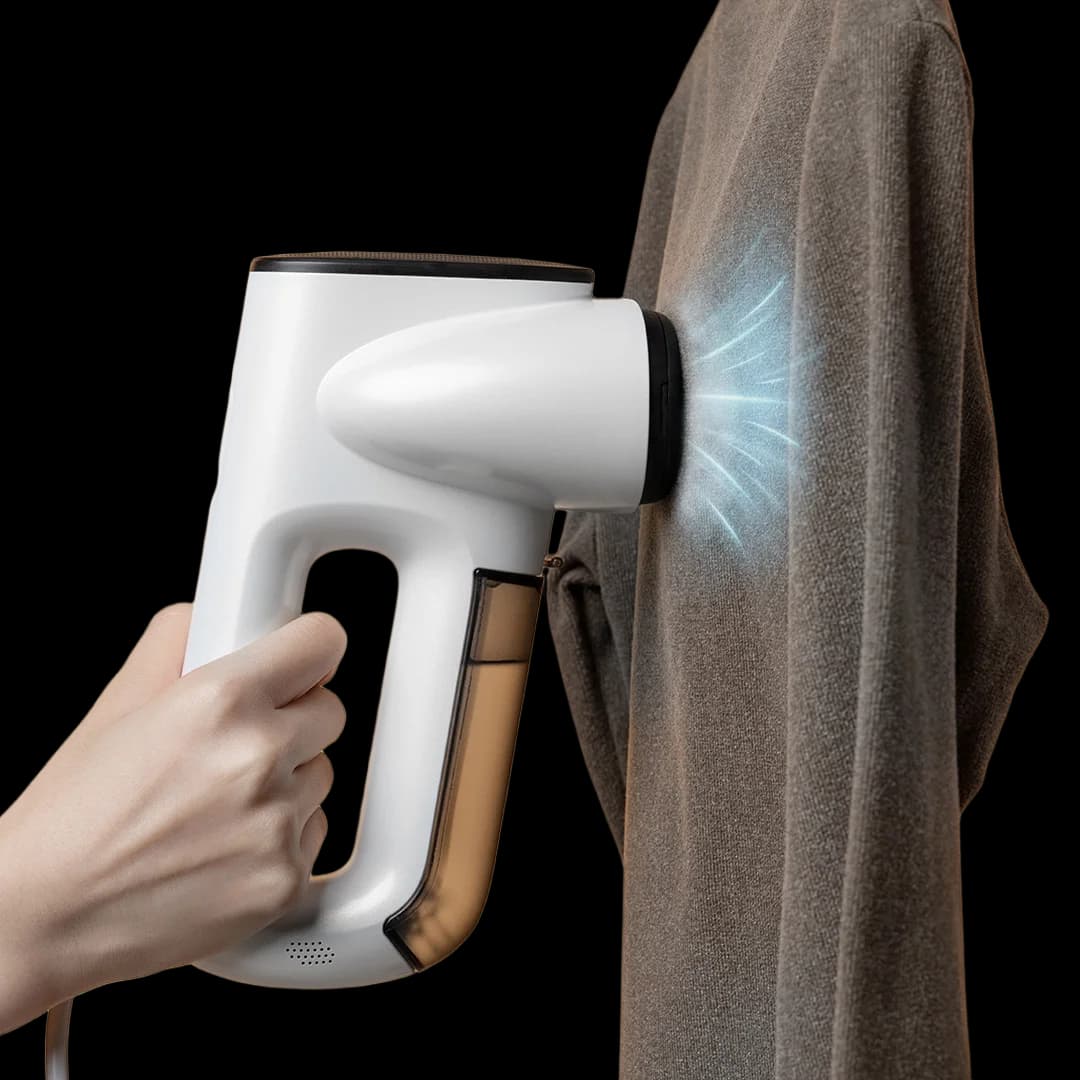 Neakasa Magic 1 Vaporizzatore Portatile per Vestiti 2300Pa, Stiratore a Vapore Manuale per Indumenti, Funzionamento con Una Mano, Rimuovi Pieghe da Viaggio
