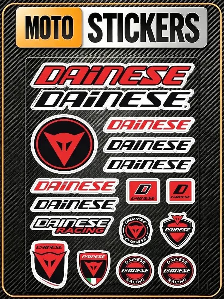 Poster D-ai-ne-se Universal Multi-Purpose Reflective Waterproof Stickers Scratch Conceal For Auto Bike Helmet Mug