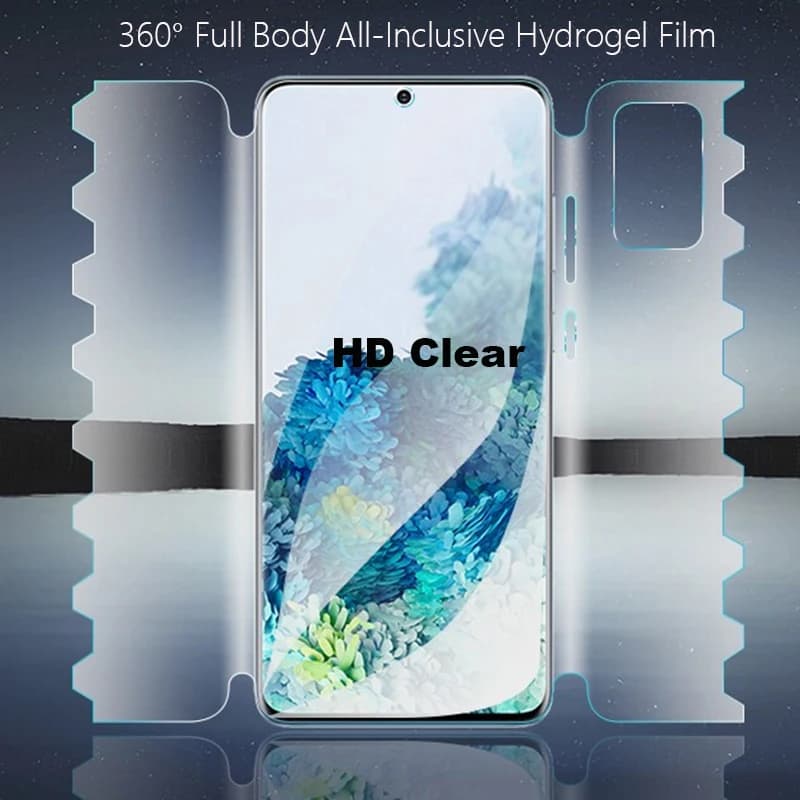 3 pezzi pellicola idrogel anteriore posteriore per Samsung Galaxy S25 Ultra S22 S23 S24 Ultra S10 S20 S21 Plus Nota 20 Ultra protezione schermo