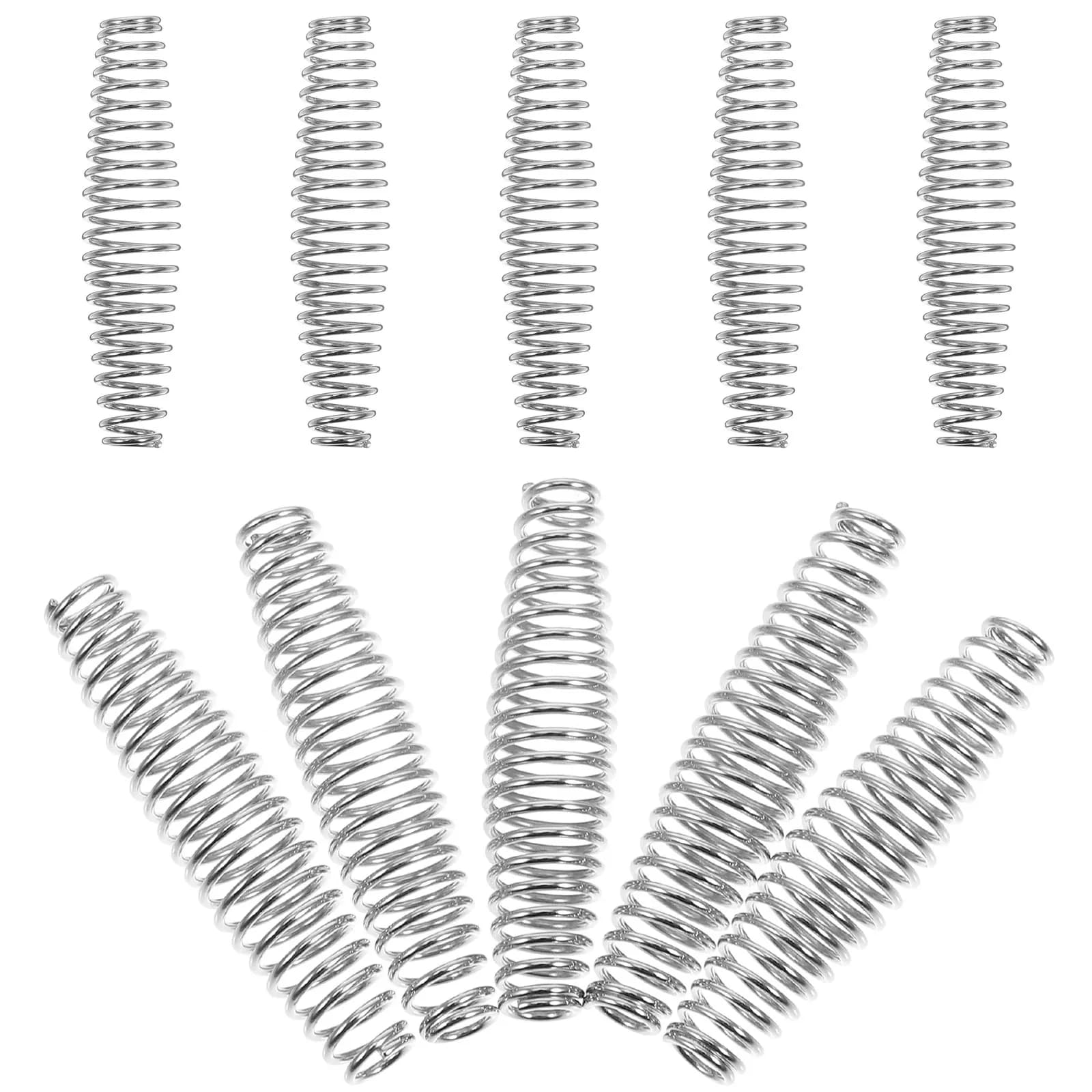 10Pcs Stainless Steel Pruning Shear Spring Replacement Trimming Scissors Garden Pruner Springs Garden Shear Spring Replacement