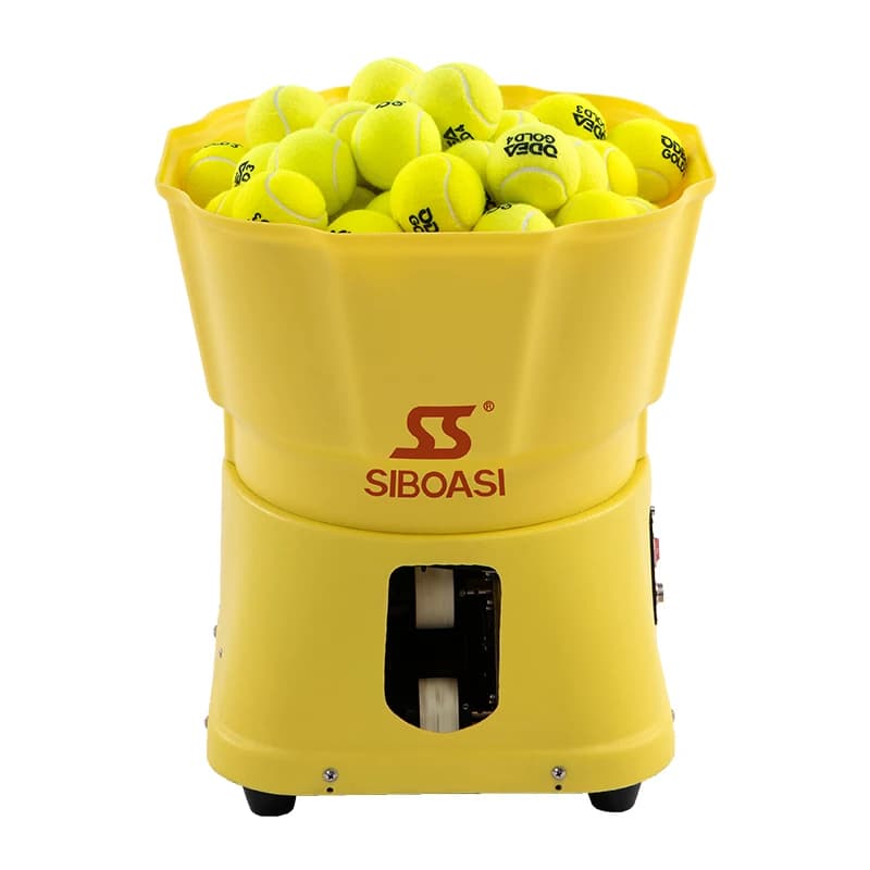 Vendita calda SIBOASI Macchina per palline da tennis all'ingrosso con servizio automatico remoto