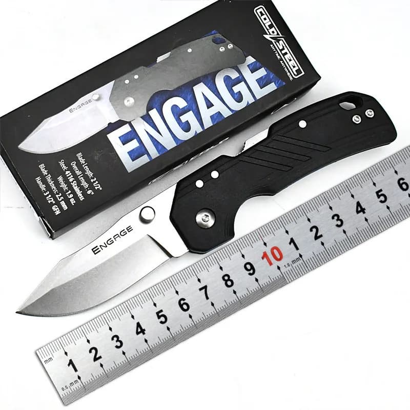 High Hardness 3R13 Stainless Steel Folding Blade Knife ABS Handle Woodworking Camping Outdoor Jungle Kitchen Fruit EDC Knife