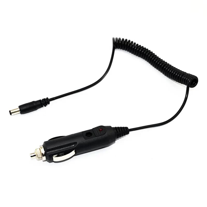Per Baofeng UV-5R UV9R UV-82 12V DC Caricatore rapido per auto Adattatore per accendisigari per walkie talkie Cavo di ricarica radio