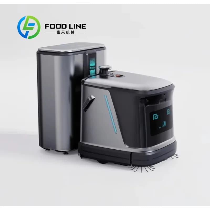 Robot di pulizia commerciale intelligente personalizzato Serbatoio 50L 2000m2/h Scrub Sweep Vacuum per magazzino
