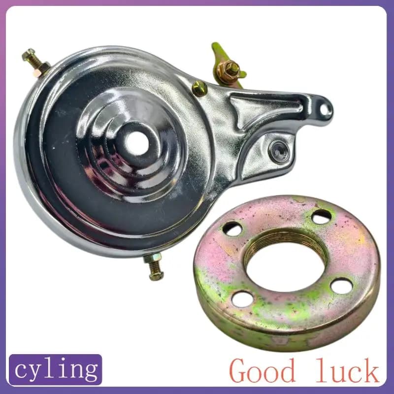Bike drum brake 80 bicycle holding brake shaft brake bicycle brake pad for bicycle brake parts bike replacement spare parts