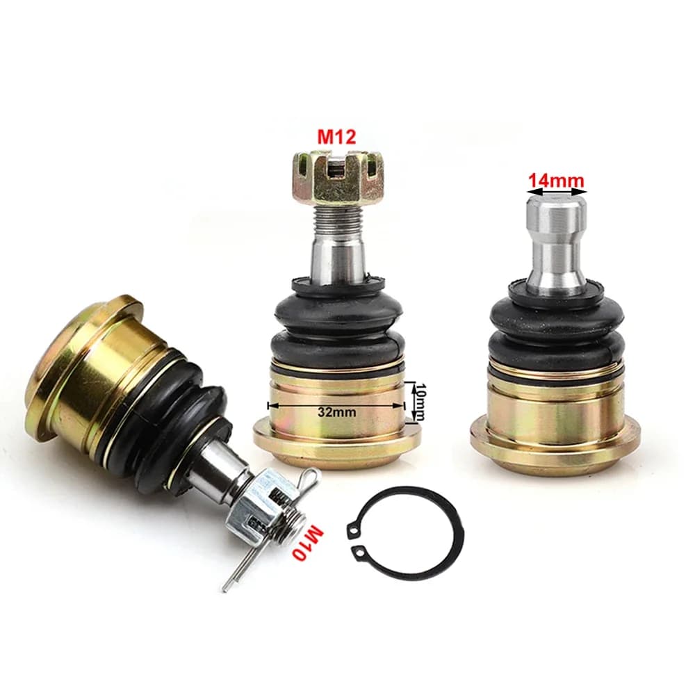 M10/M12 32X10mm Giunto sferico per 50cc 70cc 90cc 110cc 125cc 200cc 250cc ATV Go Kart UTV Buggy Golf Cart Quad Bike Parti