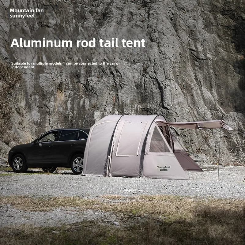Back Tent with Solar Camping Protection Shanfei, multipurpose camping tent windproof and rainproof