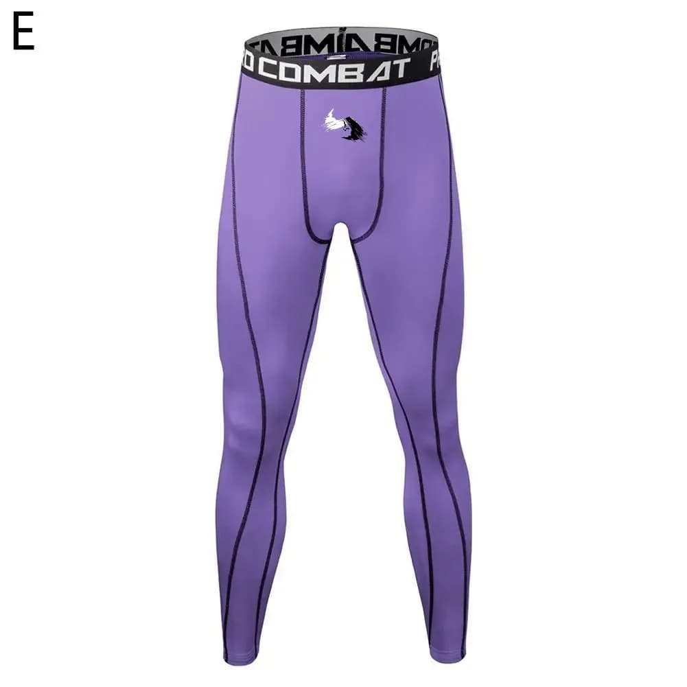 Pantaloni a compressione con stampa freccette Abbigliamento sportivo da uomo Pantaloni skinny Collant da jogging ad asciugatura rapida Tuta sportiva Palestra Fitness Corsa Legging