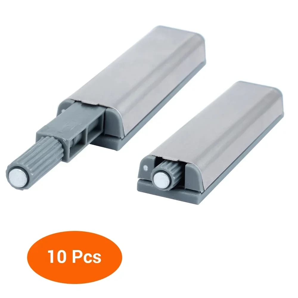 10 pezzi fermaporta per armadio chiusure in acciaio inossidabile push to open touch smorzatore buffer morbido silenzioso chiudiporta serratura hardware per mobili