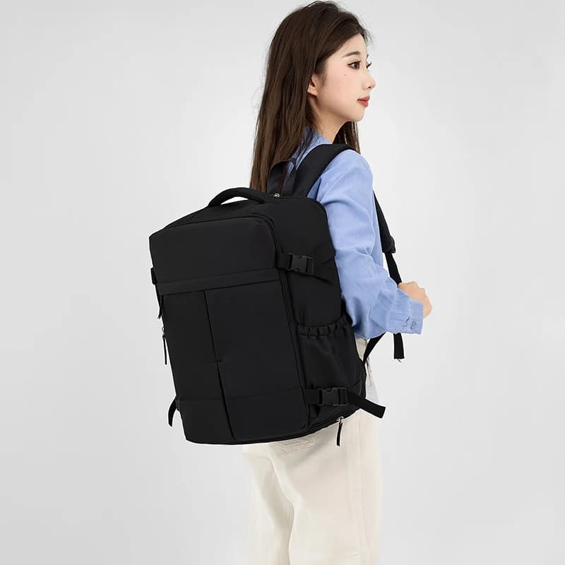Computer Backpack, Women's Backpack, Travel Backpack, Large-Capacity School Bag, Short-Distance Business Trip, Lightweight Multi-Functional Boarding Bag, Student Bag